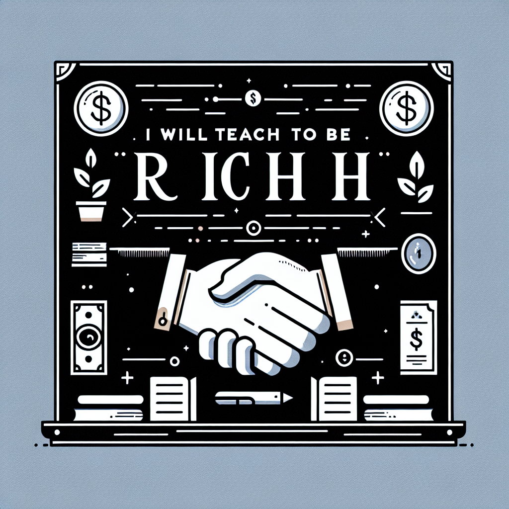 5. 'I Will Teach You to Be Rich' - Lập kế hoạch tài chính thông minh